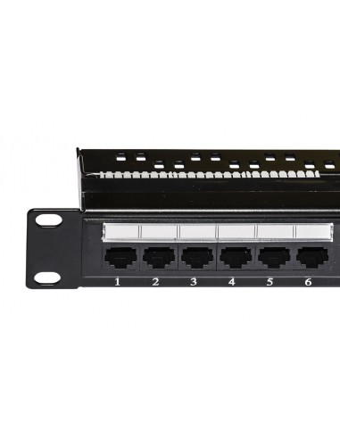 Pannello Patch 24 Porte UTP RJ45 Cat.6